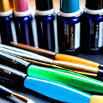 **

A close-up of a set of gel nail brushes of varying sizes, neatly arranged. In the background, blurred images of nail art tools and colorful gel polishes. The focus is on the brushes' bristles, showcasing their cleanliness and well-maintained condition. "Safe for work", "appropriate content", "fully clothed" (referring to the absence of human subjects), "professional" quality image.

**